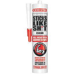 Evo-stik "Sticks like sh*t" Adhesive White 290ml