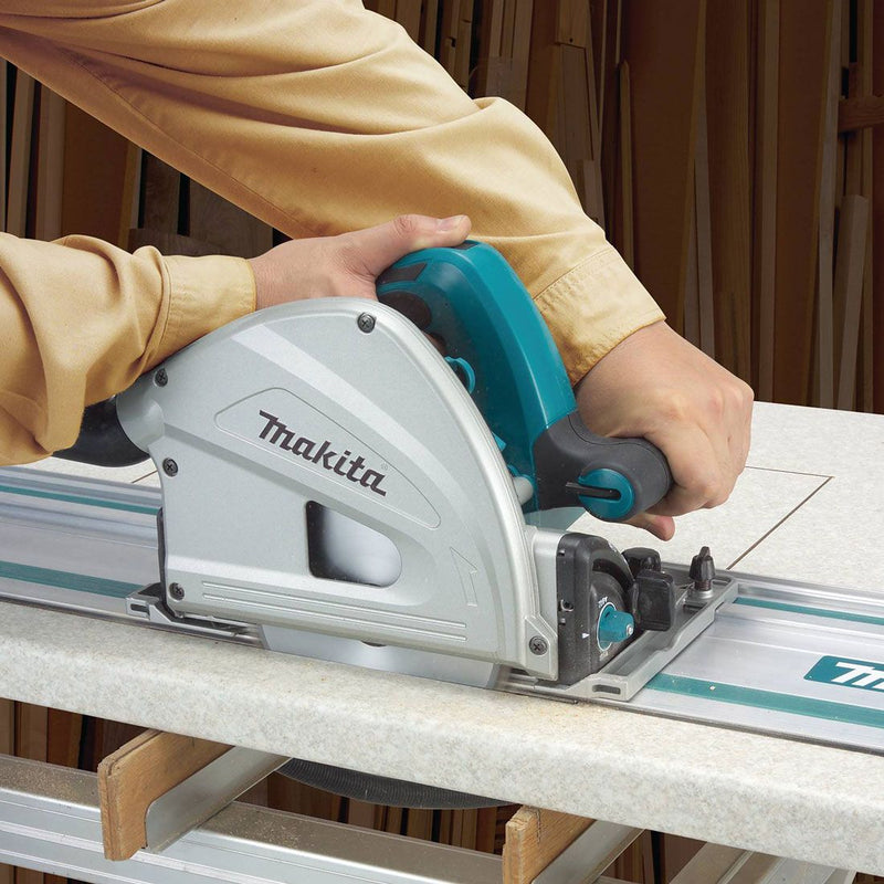 Makita DSP600J/1 110v Plunge Saw Kit with Guide Rail and Makpac Case