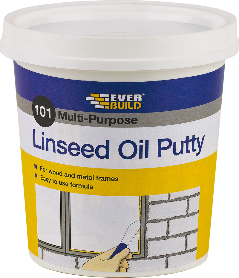 Everbuild 101 Multi Purpose Linseed Oil Putty