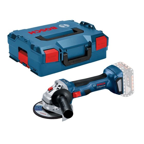 Bosch GWS 18V-7 115mm Cordless Angle Grinder Body Only in  L-BOXX