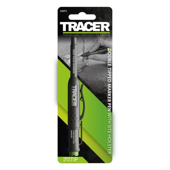 Tracer AMP2 Double Tipped, Deep Hole Marker Pen & Site Holster