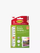 Command Picture Hanging Strips – X-Large, White, 4 Pairs (8 Strips)