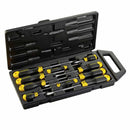 Stanley Cushion Grip Screwdriver Set – 10 Piece (5 Slotted & 5 Pozi) 2-65-014