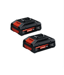 Bosch Expert EXBA18V-40 18V 4.0Ah Tabless Battery – Twin Pack, AMPShare Compatible (1600A036YW x2)