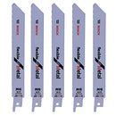 Bosch S922EF Reciprocating Saw Blades for Metal – Pack of 5 | 2608656015