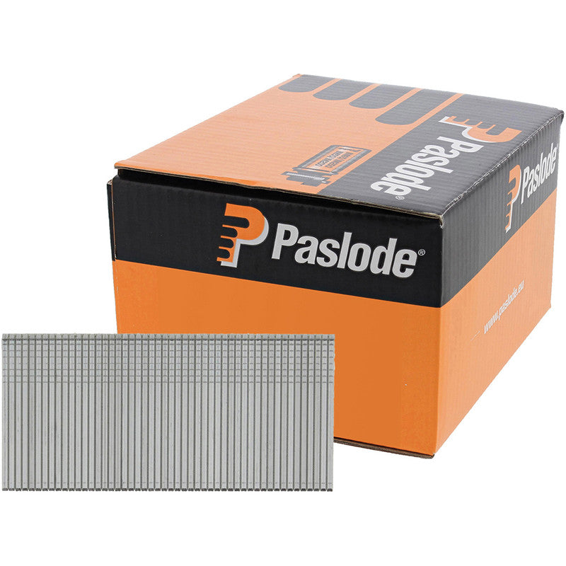 Paslode IM65 F16 Straight Brad Nails & 2 Fuel Cells 16 x 25mm Galv - 921587