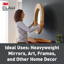 3M CLAW Plasterboard Picture Hanger – 7kg, Pack of 4