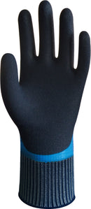 Wonder Grip® WG-318 Aqua Waterproof Double Latex Coated Work Gloves (Sizes M–XL)