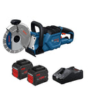 Bosch GCS 18V-230 Professional Cordless Cut-Off Saw — Full Kit (2x 12.0Ah & Charger)