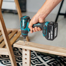 Makita DDF491ZJ01 18V LXT Brushless Drill Driver with 4 Interchangeable Heads & Makpac Case (Body Only)