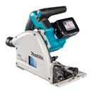 Makita DSP600ZJ 36V (2x18V) LXT Brushless Plunge Saw with 2x 1500mm Guide Rails & Connector (Body Only)