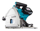 Makita DSP600ZJ 36V (2x18V) LXT Brushless Plunge Saw with 2x 1500mm Guide Rails & Connector (Body Only)