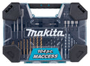 Makita E-22604 MACCESS 104-Piece Drill & Bit Set