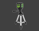 Grettz G2D Mini Cross Line Green Beam Laser Level | 30m | Inc Tripod
