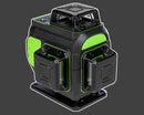 Grettz G4D 4D Multi-Line Green Beam Laser Level | Full Kit Inc Tripod