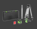 Grettz G60 Red Beam Rotary Laser Kit | Tripod, Staff & Receiver Included