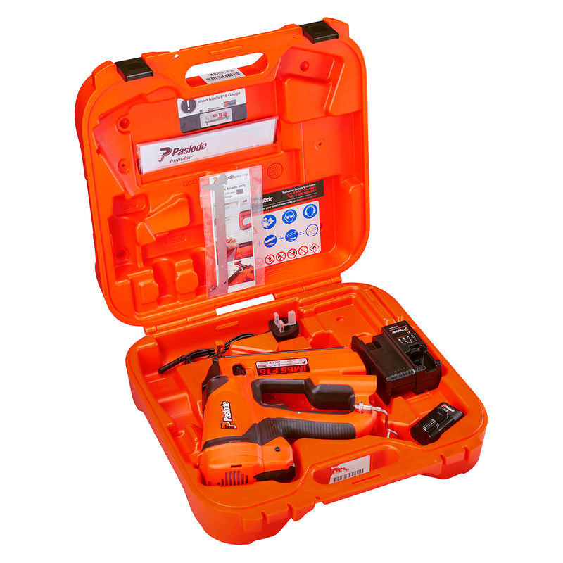 Paslode IM65 F16 2.1Ah 2nd Fix Angled Brad Nailer - 916575