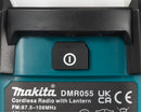 Makita DMR055 18V/14.4V LXT Cordless Lantern Radio – Body Only