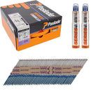 Paslode 141074 90mm Ring Shank Framing Nails | IM360Ci, 360Xi, IM90, IM100 | 2200 Pack + 2 Gas Cells