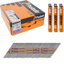 Paslode 141210 2.8 x 63mm Galvanised Ring Nails 3300pk + 3 Fuel Cells | IM350+