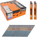 Paslode 141234 3.1 x 90mm Galvanised Smooth Nails 2200pk + 2 Fuel Cells | IM350 i-Series