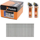 Paslode 921592 63mm Galvanised Straight Brad Nails 2000pk + 2 Fuel Cells | IM65 F16