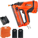 Paslode IM65A F16 Lithium Gas 2nd Fix Angled Brad Finishing Nail Gun  916275 (2x Batteries)