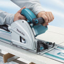 Makita SP6000J1 165mm Plunge Cut Saw with 1.5m Guide Rail | 110V