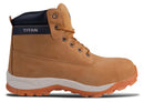 Titan Jaguar Honey Nubuck Safety Boots S3 Certified