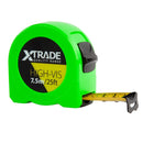XTrade 7.5m/25ft High Vis Tape Measure