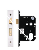 Zoo Hardware ZUKS76OP 76mm Oval Profile Sashlock | Satin Stainless Steel