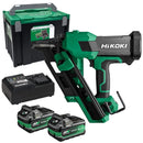 HiKOKI NR1890DCB 18V Brushless Framing Nailer Kit (2x 5Ah MultiVolt, Charger & Case) Speed Series 3rd Generation