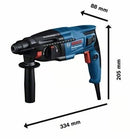 Bosch GBH2-21 Professional SDS+ Rotary Hammer Drill with Case — 720W 110V