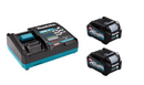 Makita LH001GZ 40V Max XGT Brushless 2-in-1 Mitre & Table Saw Kit – 2× 2.5Ah Batteries & DC40RA Charger