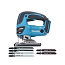 Makita DJV180ZX 18V LXT Cordless Jigsaw Body Only with 6pc Blade Set
