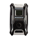 Makita MR002GZ01 12V 18V 40V Max XGT Bluetooth Job Site Radio – White, Body Only