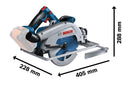 Bosch GKS 18V-68 GC 18V BITURBO Brushless Circular Saw Body Only in L-Boxx 06016B5100