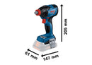Bosch GDX 18V-210 C Professional Impact Driver & Wrench | 2-in-1 | 210 Nm | 18V