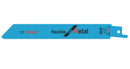 Bosch S922EF Reciprocating Saw Blades for Metal – Pack of 5 | 2608656015