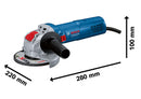 Bosch GWX 750-115 Professional X-LOCK Angle Grinder 115mm 750W