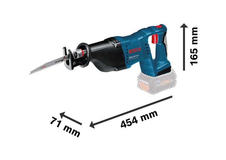 BOSCH GSA 18V-LI Professional Cordless Reciprocating Saw