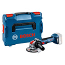 Bosch GWX 18V-7 115mm Cordless Angle Grinder X-LOCK with L-BOXX (Body Only) 06019H9104