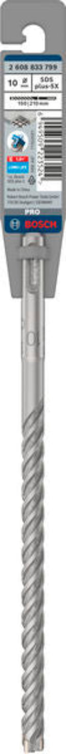 Bosch SDS-Plus-5X Hammer Drill Bit 10 x 150 x 210mm | 2608833799