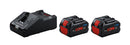 Bosch ProCORE 18V Battery Starter Set — 2x 8.0Ah & GAL 18V-160 Charger (1600A02T5S)