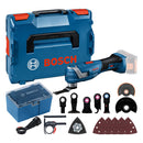 Bosch GOP 18V-34 Professional Cordless Multi-Tool | Brushless | Accessory Set | L-Boxx | 06018G2002