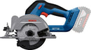 Bosch GKS 18V-51 Professional 140mm Brushless Circular Saw – 51mm Cut, 45° Bevel, Body Only (06019M3120)