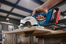 Bosch GKS 18V-51 Professional 140mm Brushless Circular Saw – 51mm Cut, 45° Bevel, Body Only (06019M3120)