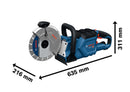 Bosch GCS 18V-230 Professional Cordless Cut-Off Saw (Body Only)  06013B0000