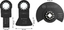 Bosch Professional Starlock Tiling Multi-Tool Blade Set, 3 Piece (2608669332)