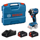 Bosch GDR 18V-215 Brushless Impact Driver 18V 215Nm | 2 x 5.0Ah Batteries, Charger & L-Case